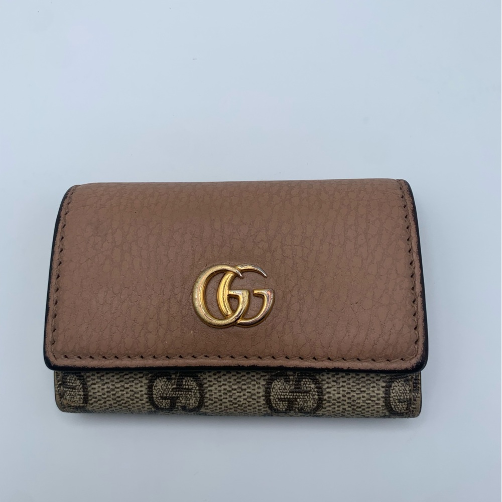 Gucci Double G Bicolor Keyholder